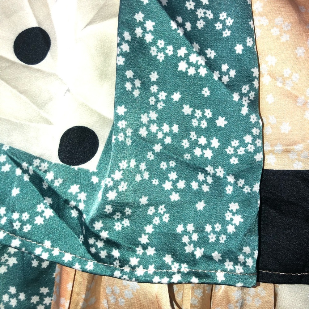 NWT Skies are Blue ruffle patterned skirt - Picture 3 of 4